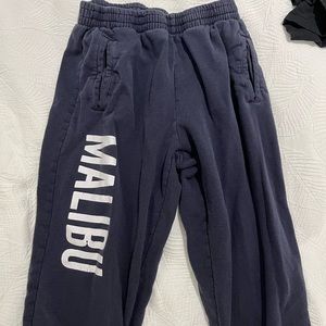 Brandy Melville Navy blue sweatpants